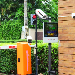 ระบบไม้กั้นอ่านป้ายทะเบียน อัจฉริยะ พลัส JT Smart Flow
