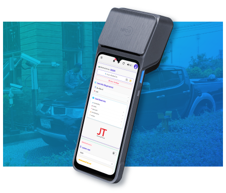 เครื่องบันทึกข้อมูลผู้มาติดต่อ ระบบ VMS พกพา